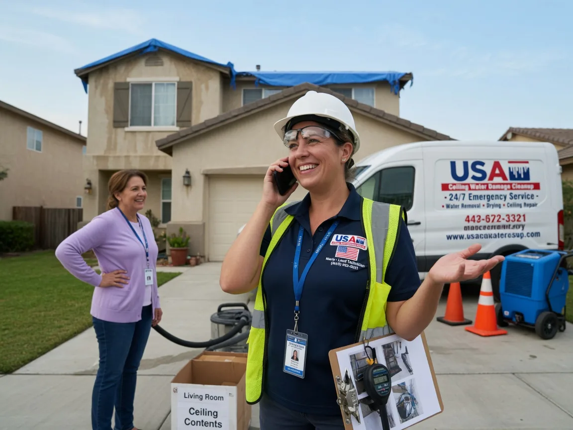Ceiling Water Damage Restoration Portage Des Sioux, MO FAQs