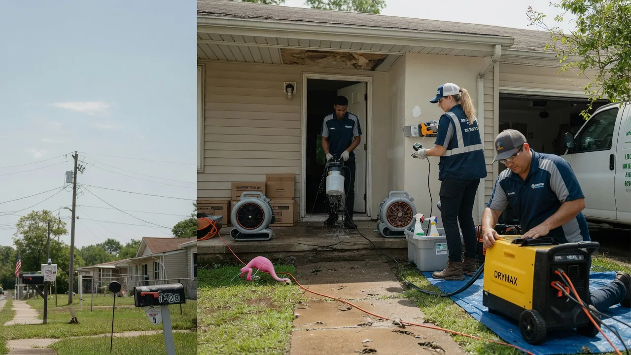 Storm Damage Water Removal in Portage Des Sioux, MO near me